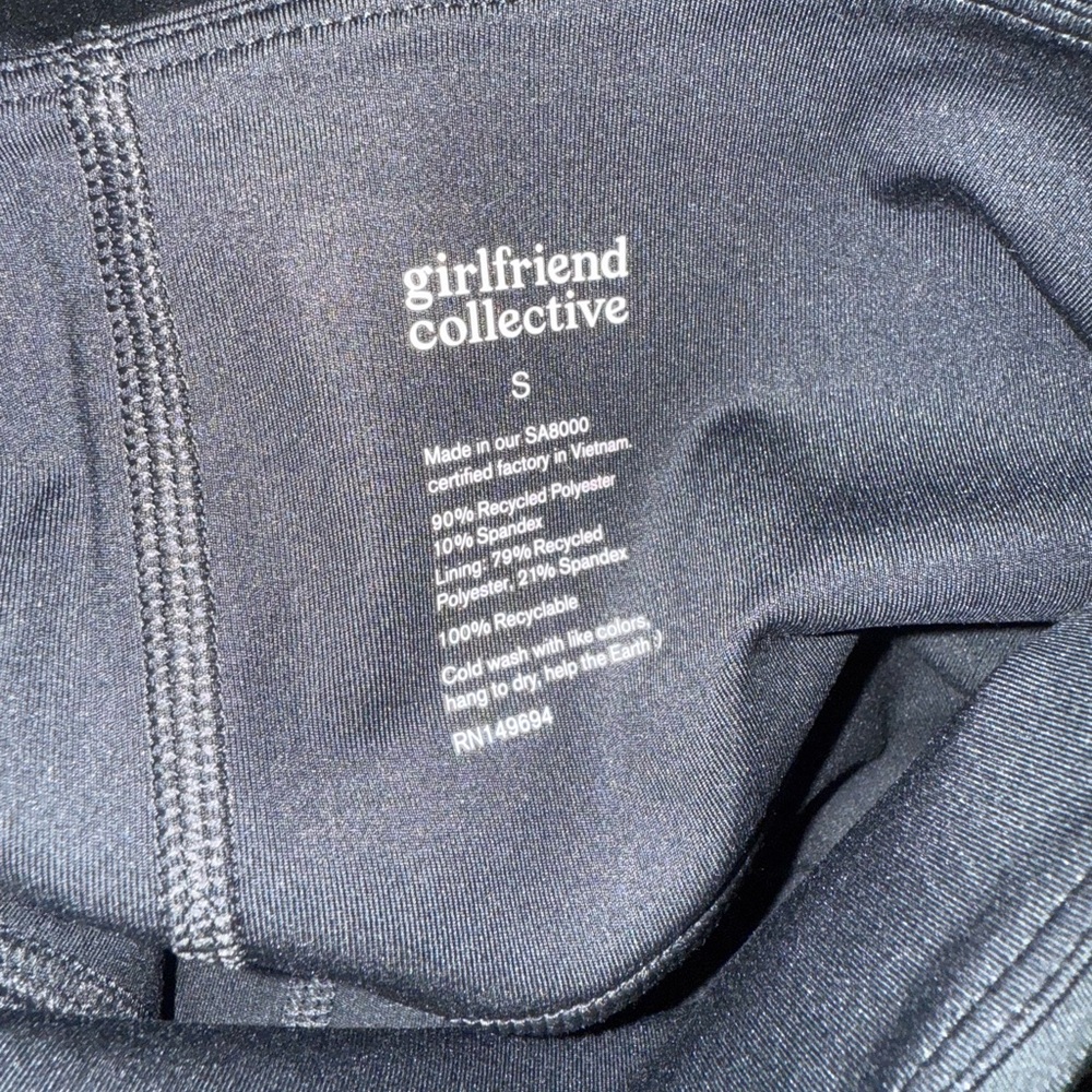 Girlfriend Collective Float Ultralight‎ Skort in Black Small NWT - Picture 9 of 13